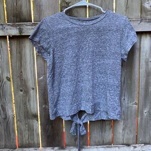 Gray Tye top One Size
